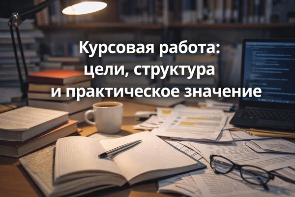 Курсовая работа как важный этап обучения в вузе: цели, структура и практическое значение